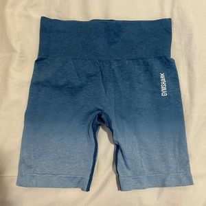 Gymshark Blue Ombre cycling shorts